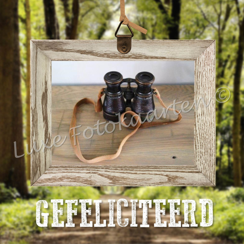 Gefeliciteerd Heren - verrekijker